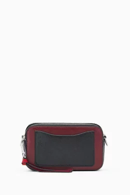 Marc jacobs burgundy crossbody bag clearance