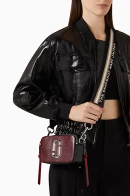 Buy Marc Jacobs Burgundy The Snapshot Camera Crossbody Bag in Leather For Women Online Ounass Oman