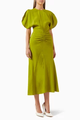 green emerald velvet dress PRETTYGARDEN Women's Summer Tulle Midi Dress Sleeveless Smocked Ruffle  Flowy Mesh Dresses Party Wedding Guest Sundress (Army Green,Small) at  Amazon Women's Clothing store
