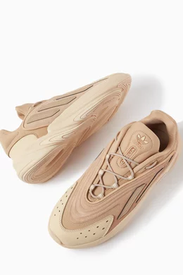 Buy adidas Neutral Ozelia Sneakers in Suede For Men Online | Ounass Oman