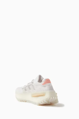 Buy adidas White NMD S1 Low-top Sneakers in Textile For Women Online |  Ounass Oman