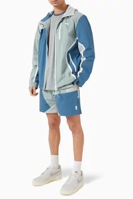 Buy Kith Blue Madison Shorts in Nylon For Men Online | Ounass Oman