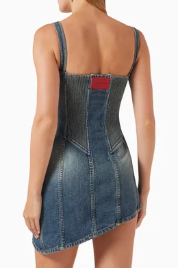 alessandra rich denim dress Mini dress Alessandra Rich Blue size 42 IT in Denim - Jeans