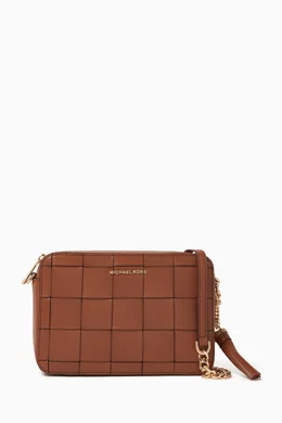 Ginny medium quilted leather crossbody bag online
