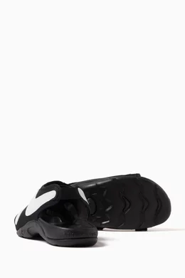 Buy Nike Black Sunray Adjust 6 Sandals in Textile For UNISEX Online Ounass Oman