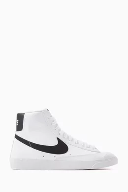 Buy Nike Black Nike Blazer Mid 77 Next Nature Sneakers in Recycled Synthetic Leather For Women Online Ounass Oman