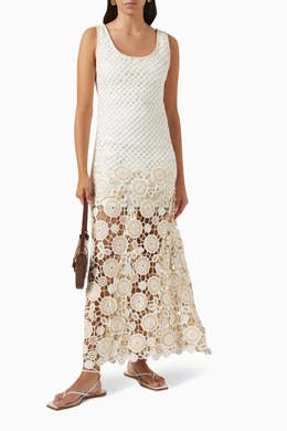 knee length dresses for ladies Camilla Rose Midi Dress – SOAH main image 0