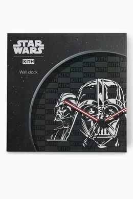 Buy Kith Black x Star Wars Darth Vader™ Wall Clock For Men Online