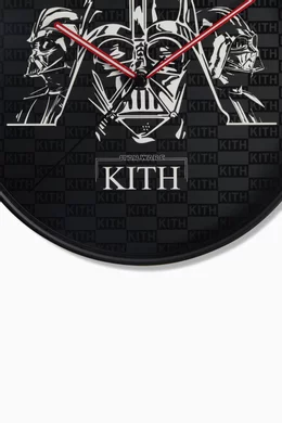 Buy Kith Black x Star Wars Darth Vader™ Wall Clock For Men Online