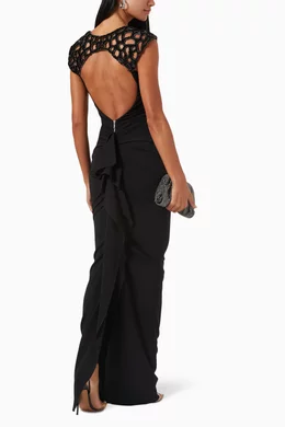 chinese dress ladies Nicole Bakti 655 12 / Black/White main image 1