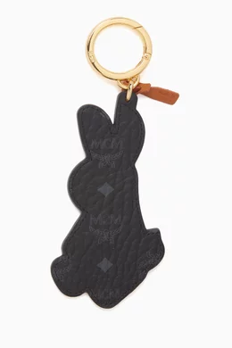 Mcm rabbit keychain new arrivals
