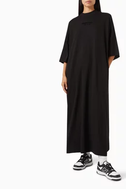 knee length dresses for ladies Field Of Dreams Maxi Dress Oatmeal