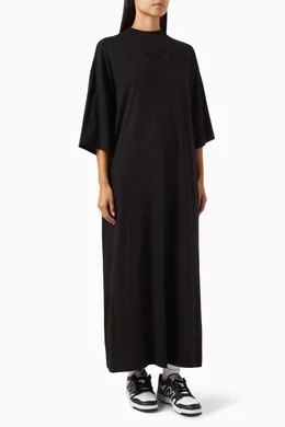 knee length dresses for ladies Love This Feeling Maxi Dress Baby Pink