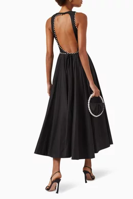 aje florence pearl trim midi dress Aje, Florence Pearl Trim Midi Dress Wedding Dress Save 48%