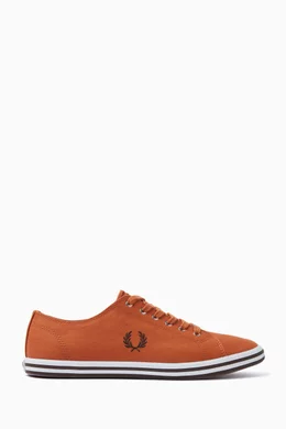 Buy Fred Perry Brown Kingston Low Top Sneakers in Twill For Men Online Ounass Oman