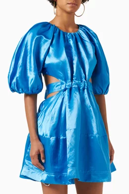 aje psychedelia cut out mini dress Aje Psychedelia Cut Out Mini Dress  Borrowed From