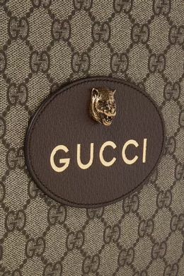 Buy Gucci Brown Neo Vintage GG Supreme Pouch in Coated canvas For Men Online Ounass Oman