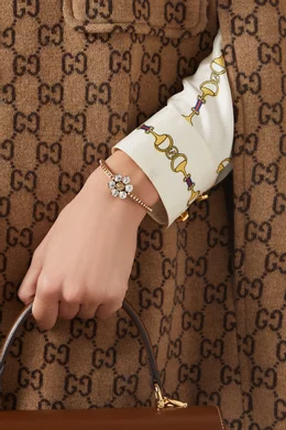 Gucci flower bracelet clearance