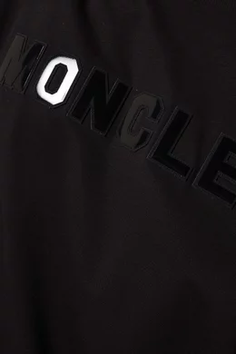 Buy Moncler Black Logo T-shirt in Cotton Jersey For Men Online