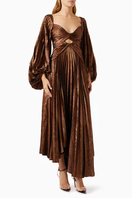 acler auroa midi dress Buy Acler Brown Auroa Midi Dress For Women Online