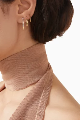 Loren stewart safety pin earrings on sale