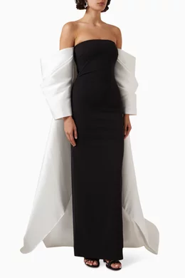 fit and flare long sleeve wedding dress LaDivine S433W Long Sleeve Wedding Gown – The Dress Outlet