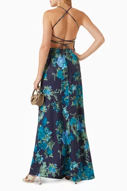 loveshackfancy rialto maxi dress WHISPER BLUE RIALTO MAXI