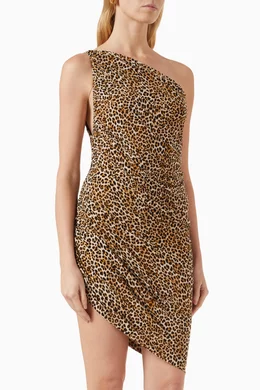 Buy Norma Kamali Brown Pickleball Diana Mini Dress in Polyester For Women  Online | Ounass Oman
