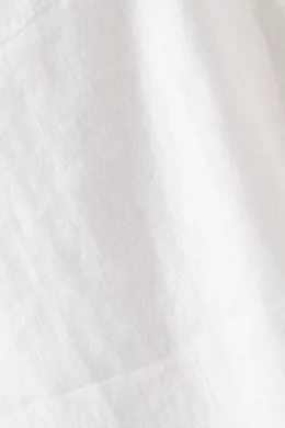 Buy Posse White Val Mini Dress in Linen For Women Online | Ounass Oman