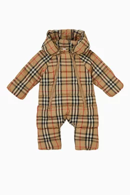 Burberry print suit outlet