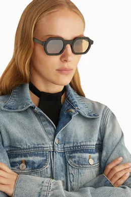 Buy Jimmy Fairly Black The Darren Sunglasses in Acetate For UNISEX 
