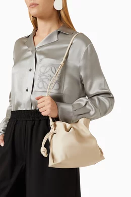 Loewe Mini Flamenco shelved Clutch Bag