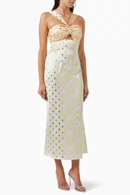 pastel ariella dress with gold fleck Buy Never Fully Dressed Blue For Women Online _badge_Clearance