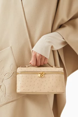 Loro piana ostrich pouch new arrivals