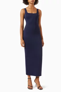 good american scuba modern tank maxi dress Good American Scuba Modern Tank Maxi Dress