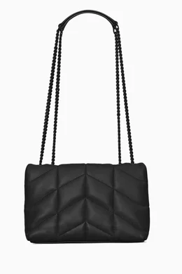 Mini loulou puffer leather crossbody bag clearance