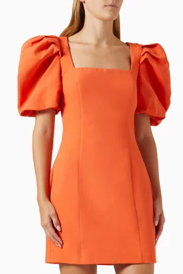 Buy Elliatt Orange Alondra Mini Dress For Women Online | Ounass Oman