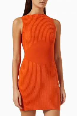 anna quan orange dress Anna Quan Satin Cut-out Maxi Dress In Kumquat