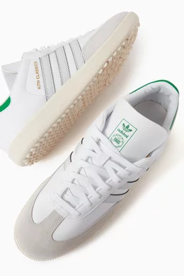 Buy Kith White Kith x Adidas Samba Golf Shoes in Leather For Men Online |  Ounass Oman