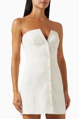 knee length dresses for ladies Azara Strapless Mini  AMUR