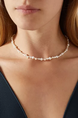 Buy Loren Stewart Yellow Bellissimo Pearl Necklace in 14kt Gold For Women Online Ounass Oman