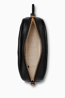 Buy Tory Burch Black Kira Chevron Camera Bag in Quilted Leather For Women Online Ounass Oman