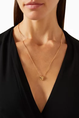 Versace medusa necklace womens outlet