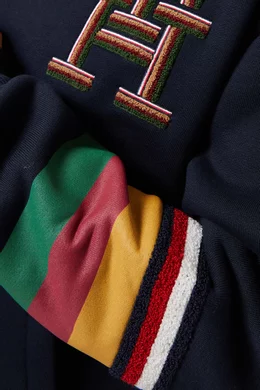Tommy hilfiger multicolor heathered hoodie