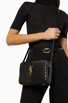 Lou camera bag in quilted leather online
