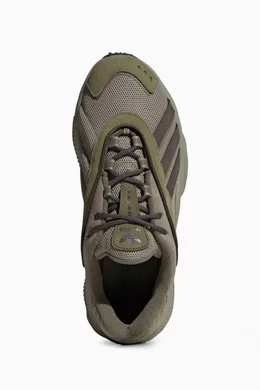 Buy adidas Grey Oztral Sneakers in Leather For Men Online | Ounass Oman