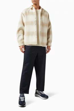 Buy Kith Neutral Ginza Shirt in Wool For Men Online | Ounass Oman 