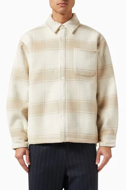 Kith Wool Ginza Shirt Nocturnal Men｜ネルシャツ 