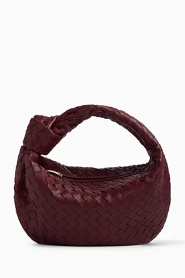 Bottega veneta burgundy bag hot sale