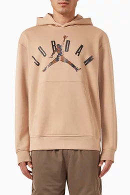 Buy Jordan Neutral Logo Hoodie in Cotton-fleece For Men Online
